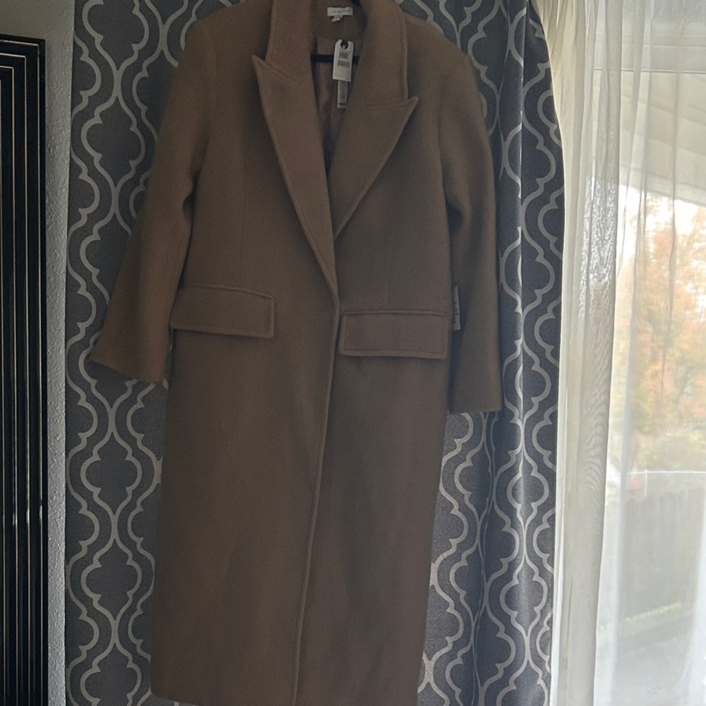 Topshop Tan Women's Trench Coat